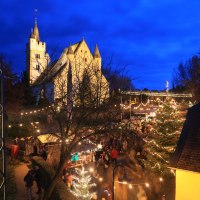 Weihnachtsstimmung an der Burgkirche