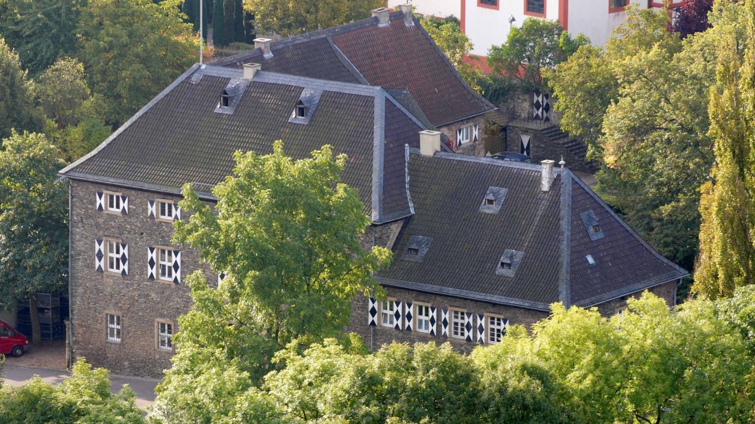 Prinz zu Salm-Dalberg'sches_Blick auf Schloss WallhausenInternet, © Prinz zu Salm-Dalberg'sches