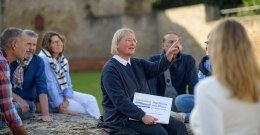 Führung in der Kaiserpfalz © Angelika Stehle/Stadt Ingelheim