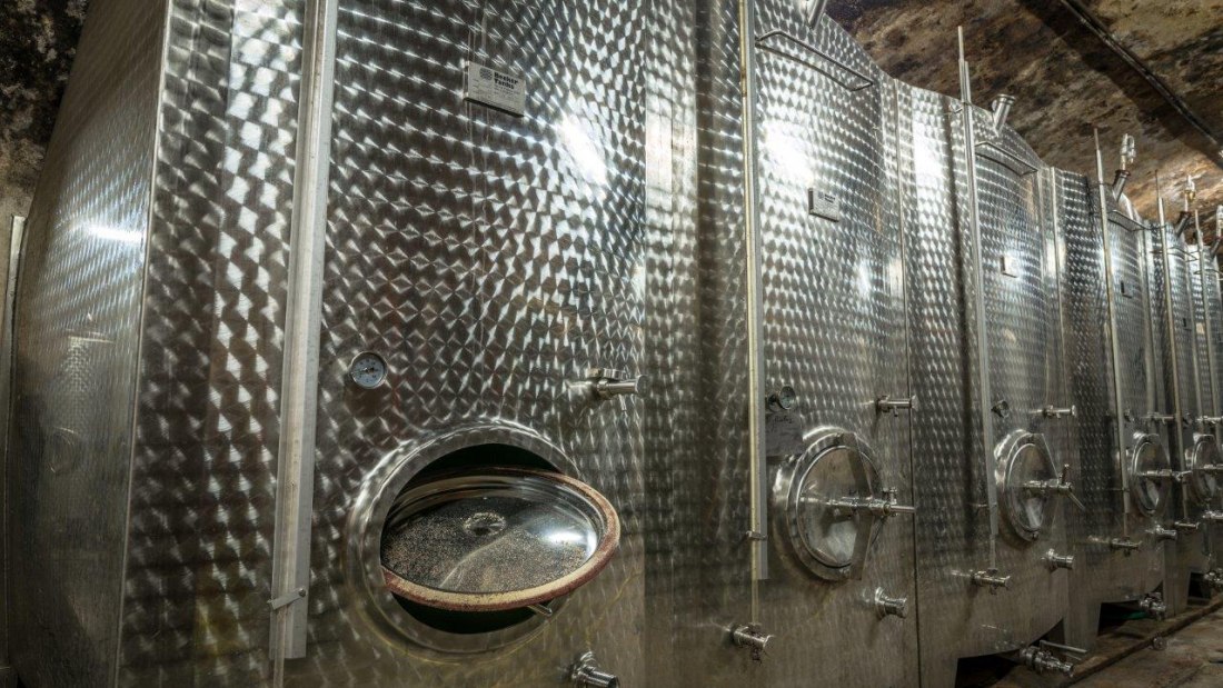 Weingut Georg Mahn_Edelstahltanks, © Weingut Georg Mahn