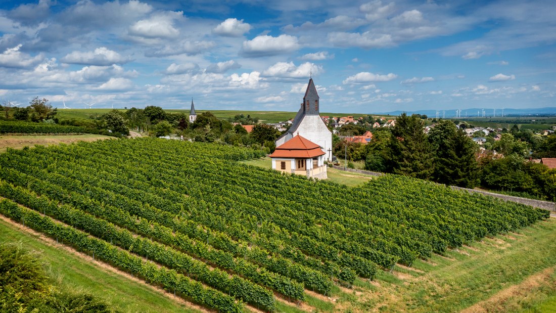 Mölsheimer Zellerweg am Schwarzen Herrgott