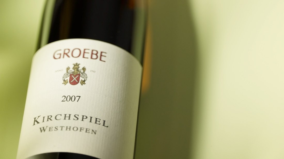 Weingut K. F. Groebe_Flasche, © Christof Herdt