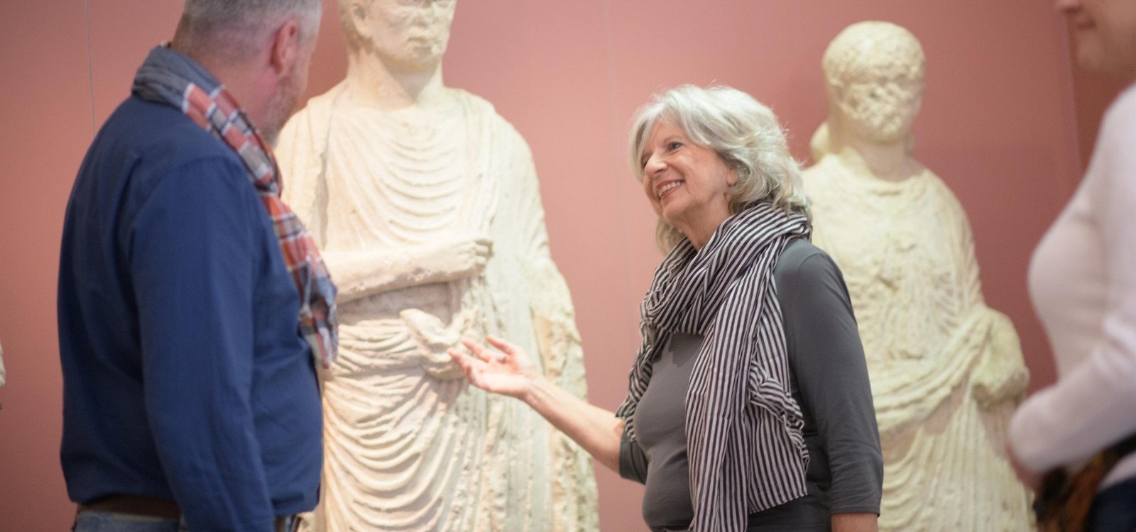 Führung im Museum - Drei römische Statuen, © Angelika Stehle/Stadt Ingelheim