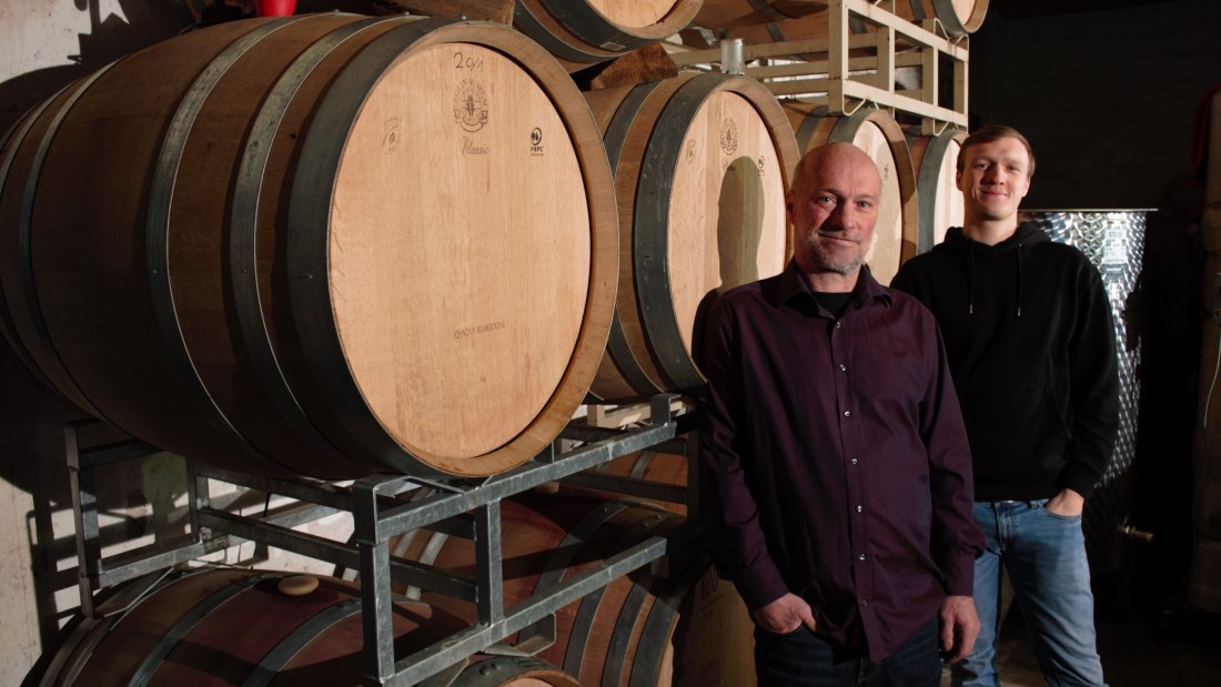 Weingut Dr. Alex Senfter_Winzer, © Weingut Dr. Alex Senfter