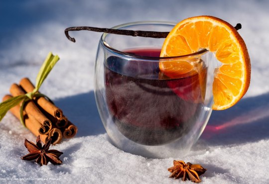 Glühwein, © Bild von Bruno /Germany auf Pixabay