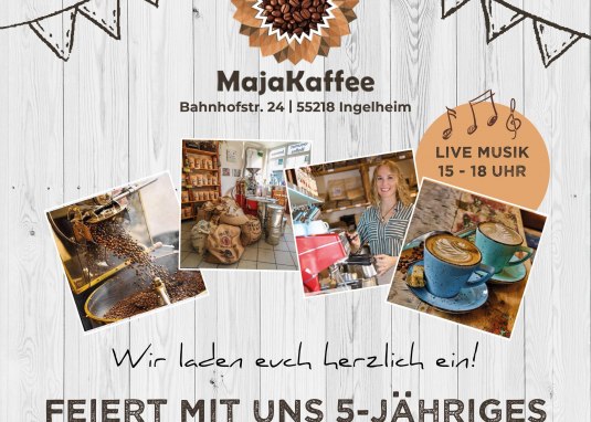 MajaKaffee Jubiläum