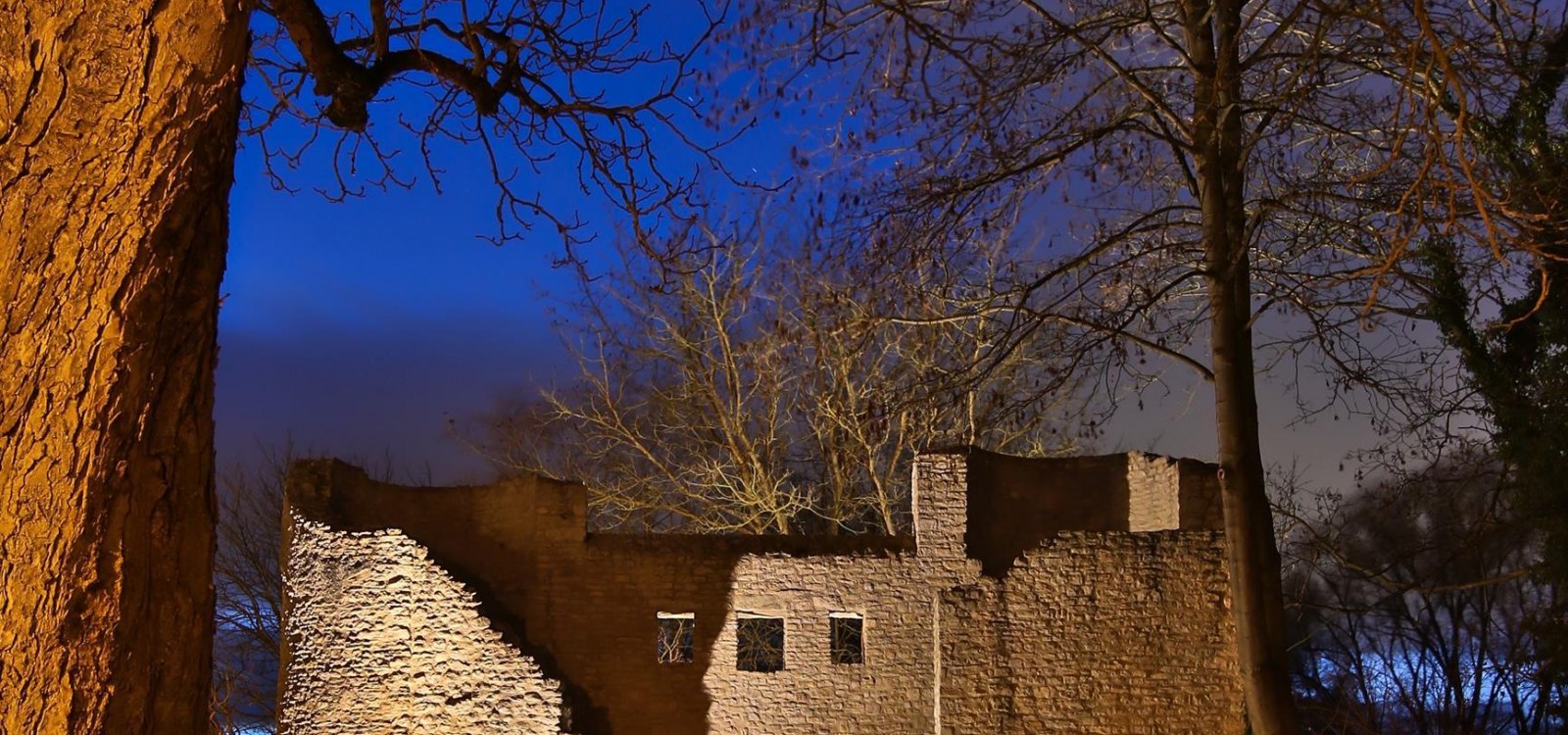 Ohrenbrücker Tor am Abend, © Rainer Oppenheimer/Stadt Ingelheim