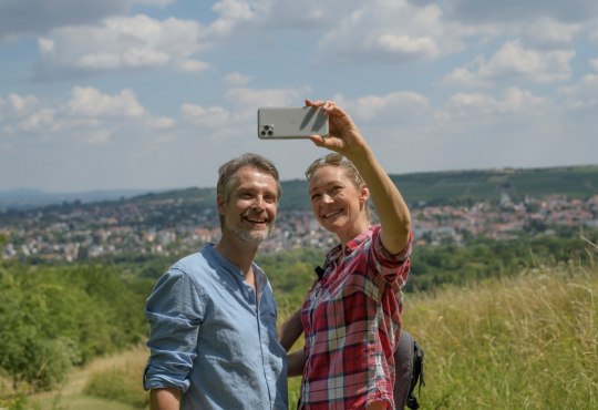 Wandern _ Selfie, © Angelika Stehle/Stadt Ingelheim