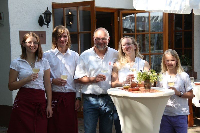 Wijnmaken familie, © Weingut Goldschmidt