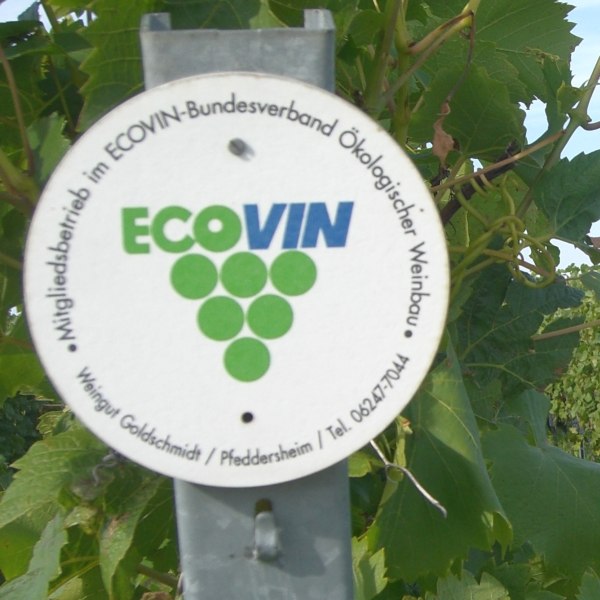 Ecovinschild, © Weingut Goldschmidt