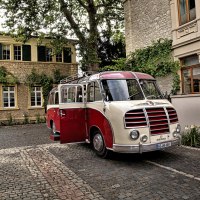 Oldtimerbustour Besuch Weingut J. Neus © Rainer Oppenheimer