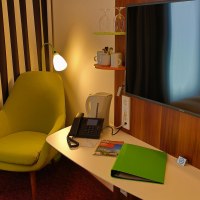 Schreibtisch Hotelzimmer © Rainer Oppenheimer