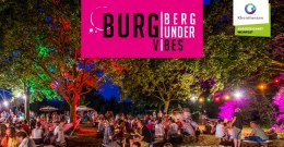 Das Weinfest wurde auch als weiteres &quot;Rheinhessen AUSGEZEICHNETES Weinfest&quot; in der Rotweinstadt Ingelheim ausgezeichnet. © Veranstalter von BurgBerg under Vibes/Philipp Wasem