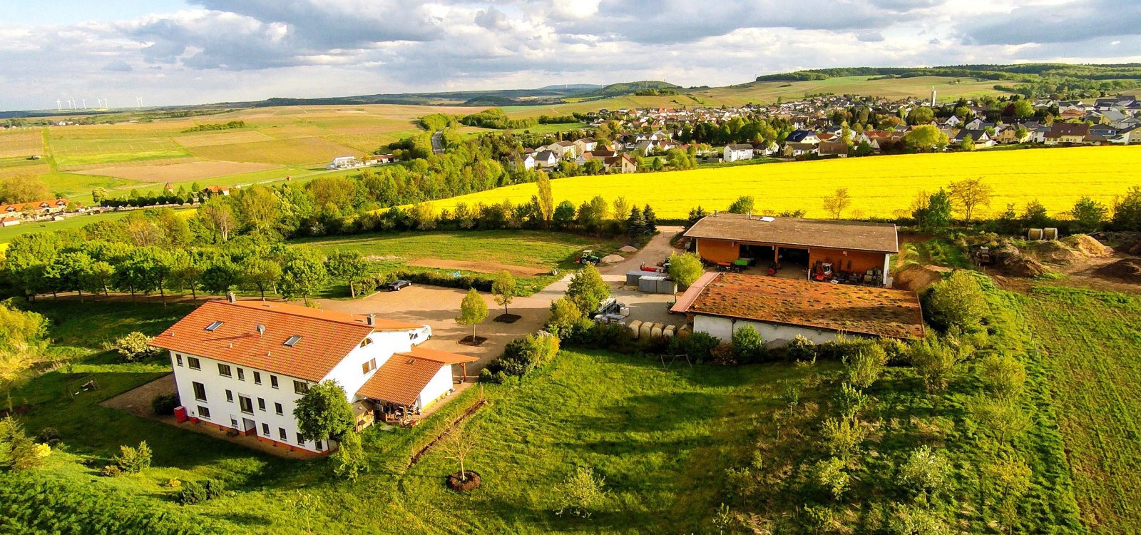 wijnmakerij-gaenz-luchtfoto1, © Weingut Gänz