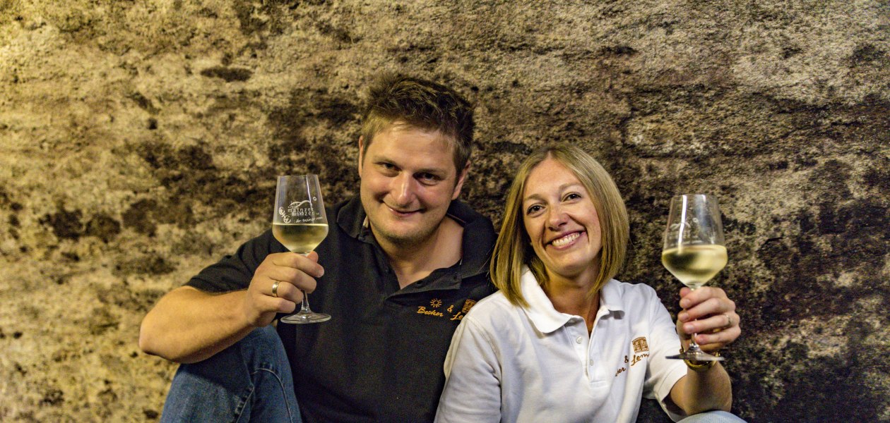 Julia & Martin Becker, © Weingut Heinz Lemb