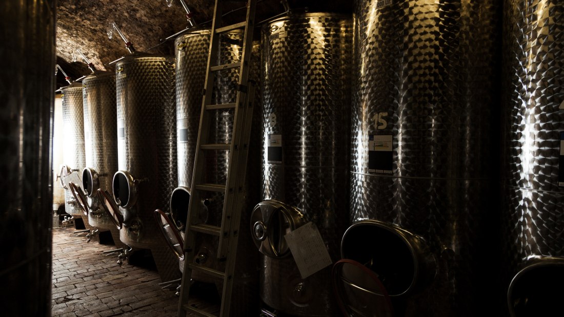 Weingut Dackermann_Edelstahltank, © Weingut Dackermann