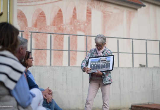 Führung in der Kaiserpfalz, © Angelika Stehle/Stadt Ingelheim