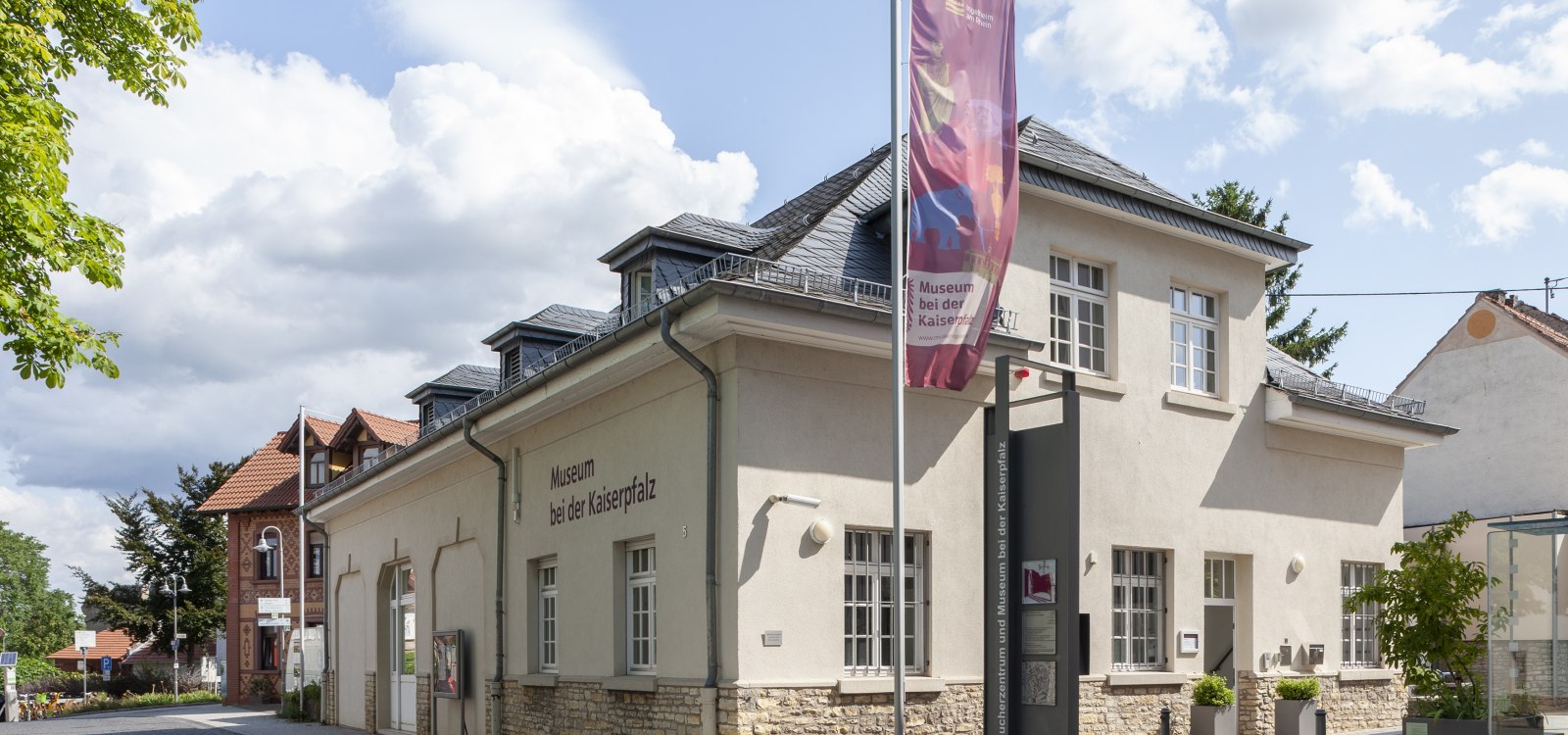 Das Museum bei der Kaiserpfalz ist die erste Anlaufstelle zur Erkundung der Kaiserpfalz Ingelheim., © Museum bei der Kaiserpfalz, Felix Gerhards